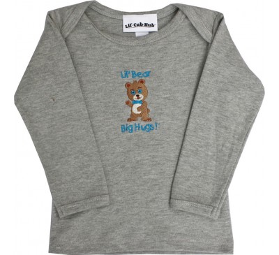 Boy Bear - Long-Sleeve Grey T-Shirt